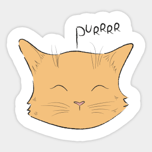 Purrr Sticker